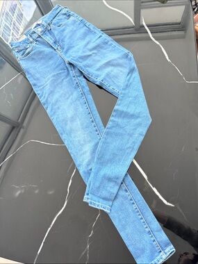 Levi's Blue High-Rise Slim Jeans